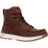 Rocky Boots: Men's RKK0434 Tobacco Soft Toe 6" Rebound Wedge Waterproof Work Boot -BootHaven Store rkk0434edit 2
