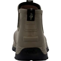 Rocky Boots: Men's RKS0619 Clay Soft Toe Stryker 5” Waterproof Pull On Work Boot -BootHaven Store rks0619 back