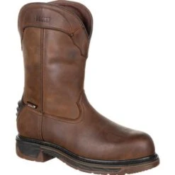 Rocky Footwear: Men's RKW0247 Waterproof Composite Toe Iron Skull Western Boots 9 Rocky Footwear: Men's RKW0247 Waterproof Composite Toe Iron Skull Western Boots -BootHaven Store rkw0247