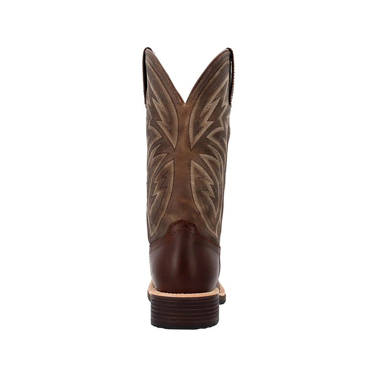 Rocky Boots: Men's RKW0405 Brown Soft Toe 12" Tall Oaks Western Pull On Boot 7 Rocky Boots: Men's RKW0405 Brown Soft Toe 12" Tall Oaks Western Pull On Boot - Image 5