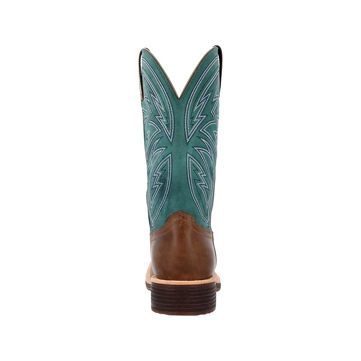 Rocky Boots: Men's RKW0406 Teal Soft Toe 12" Tall Oaks Western Pull On Boot 7 Rocky Boots: Men's RKW0406 Teal Soft Toe 12" Tall Oaks Western Pull On Boot - Image 5