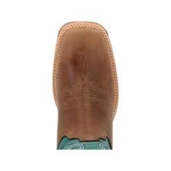 Rocky Boots: Men's RKW0406 Teal Soft Toe 12" Tall Oaks Western Pull On Boot 14 Rocky Boots: Men's RKW0406 Teal Soft Toe 12" Tall Oaks Western Pull On Boot -BootHaven Store rkw0406 2edit