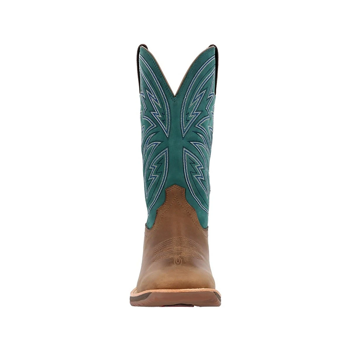 Rocky Boots: Men's RKW0406 Teal Soft Toe 12" Tall Oaks Western Pull On Boot 6 Rocky Boots: Men's RKW0406 Teal Soft Toe 12" Tall Oaks Western Pull On Boot - Image 4