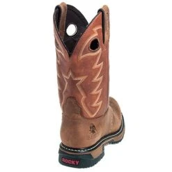 Rocky Boots: Men's Waterproof Goodyear Welt Cowboy Boots 2775 -BootHaven Store rocky 2775 b 01