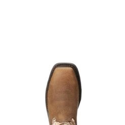 Ariat Boots: Men's Workhog 10023100 Pull On Patriot Work Boots -BootHaven Store s18 mns work holt 10023100 toeedit