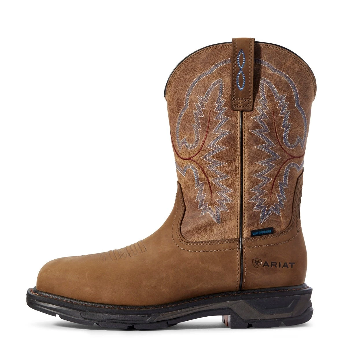 Ariat Boots: Men's 10031474 Distressed Brown WorkHog XT Waterproof Work Boot 5 Ariat Boots: Men's 10031474 Distressed Brown WorkHog XT Waterproof Work Boot - Image 3