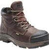 Timberland Pro Boots: Men's A1VXG Brown Helix HD Composite Toe Met Guard Work Boot -BootHaven Store tb0a1vxg214 alt4 2