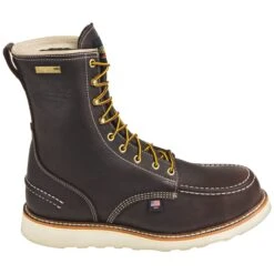 Thorogood Boots: Men's 804 3800 American Heritage Waterproof Steel Toe Work Boots -BootHaven Store thorogood 804 3800 o 01