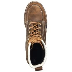 Thorogood Boots: Men's Steel Toe 804-4378 EH USA-Made Brown Work Boots -BootHaven Store thorogood 804 4378 t 01 1