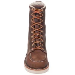 Thorogood Boots: Men's 804-4478 USA-Made Brown EH Steel Toe Work Boots -BootHaven Store thorogood 804 4478 f 01