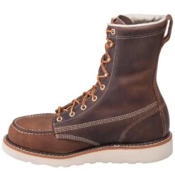 Thorogood Boots: Men's 804-4478 USA-Made Brown EH Steel Toe Work Boots -BootHaven Store thorogood 804 4478 i 01