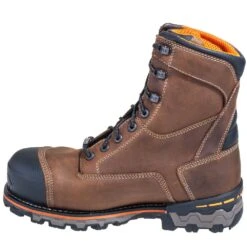 Timberland PRO Boots: Men's Brown 92671 Boondock EH Composite Toe Boots -BootHaven Store timberland 92671 i 01