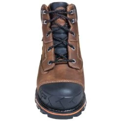 Timberland PRO Boots: Men's Brown 92673 Boondock 6" EH Waterproof Boots -BootHaven Store timberland 92673 f 01