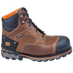 Timberland PRO Boots: Men's Brown 92673 Boondock 6" EH Waterproof Boots -BootHaven Store timberland 92673 o 01