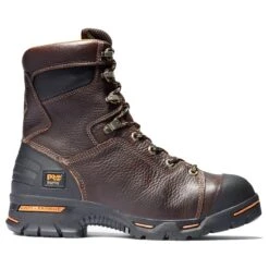 Timberland PRO Boots: Men's Endurance PR 52561 Brown 8" Steel Toe Work Boots 14 Timberland PRO Boots: Men's Endurance PR 52561 Brown 8" Steel Toe Work Boots -BootHaven Store tmb pro 52561