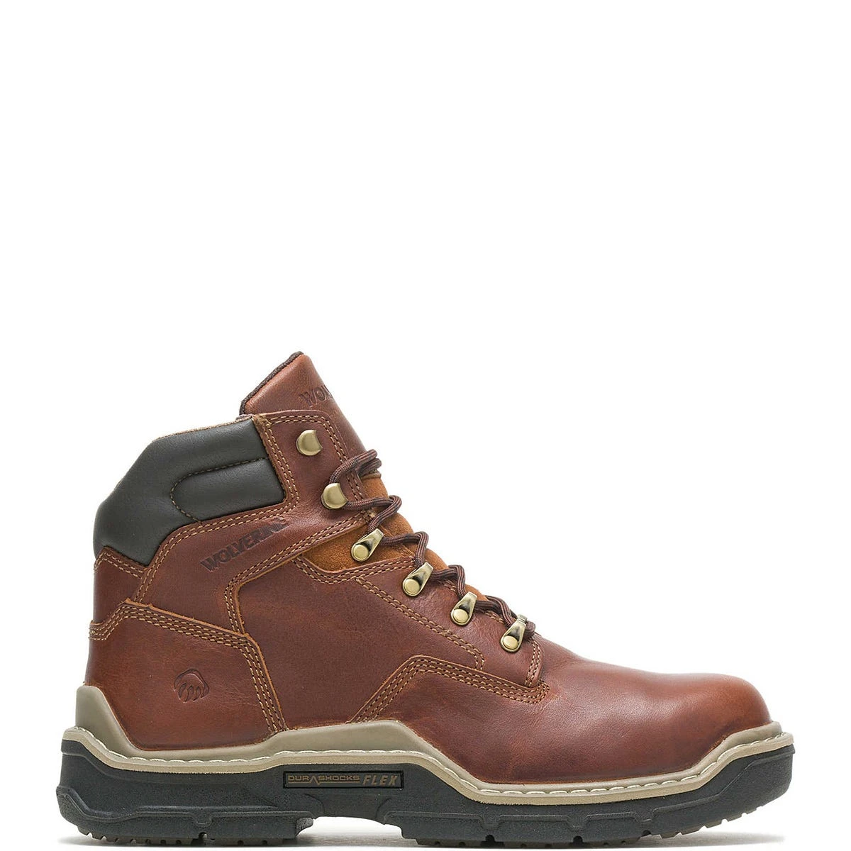 Wolverine Boots: Men's W210057 Peanut Soft Toe Raider Durashocks 6" Work Boot 4 Wolverine Boots: Men's W210057 Peanut Soft Toe Raider Durashocks 6" Work Boot - Image 2