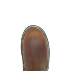 Wolverine Boots: Men's W211129 Peanut Carbommax Toe Raider Durashocks Waterproof Wellington Work Boot -BootHaven Store wbsm w211129 012721 s22 top