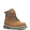 Wolverine Boots: Men's W230012 Sudan Brown Soft Toe Floorhand LX 6" Work Boot -BootHaven Store wbsm w231016 050222 s23 045 1