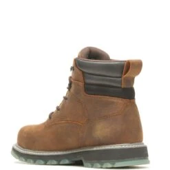 Wolverine Boots: Men's W230012 Sudan Brown Soft Toe Floorhand LX 6" Work Boot -BootHaven Store wbsm w231016 050222 s23 225 1