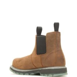 Wolverine Boots: Men's W230014 Sudan Brown Soft Toe Floorhand LX Waterproof Romeo Work Boot -BootHaven Store wbsm w231018 050222 s23 225edit 2