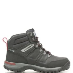 Wolverine Boots: Men's W230027 Black Soft Toe Chisel 2 Waterproof Hiker Work Boot -BootHaven Store wbsm w231045 032222 s23 000 1 edit