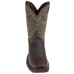 Justin Boots: Men's Cactus SE4313 Amarillo Steel Toe Stampede Work Boots -BootHaven Store wk4313 5
