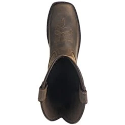 Wolverine Boots: Men's 10702 Steel Toe EH Pull On Rancher Boots -BootHaven Store wolverine 10702 t 01