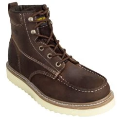 Wolverine Boots: Men's Slip-Resistant W10744 Loader 6-Inch Wedge Boots -BootHaven Store wolverine w10744 p 01